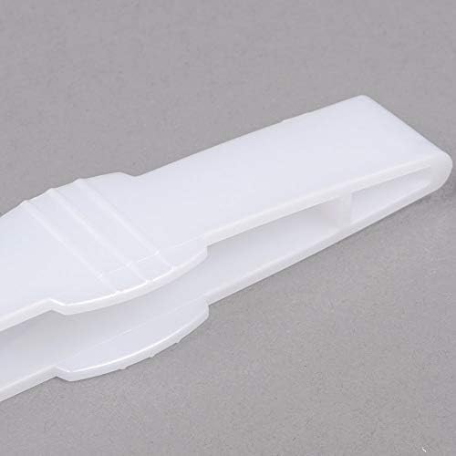 הגדרות פינלין פינצטה פלסטיק מלקחיות -5.5 | לבן | פיתויים זעירים | חבילה של 20 כלי הגשה